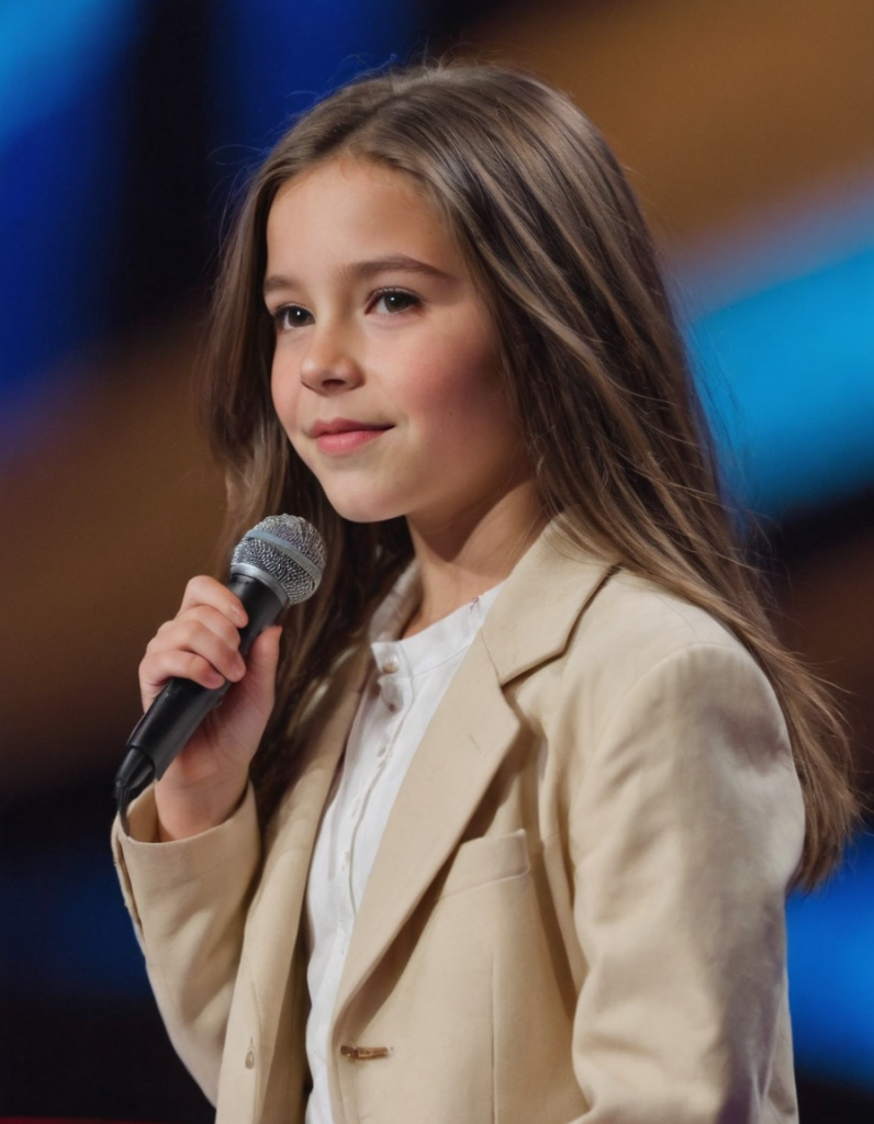 This Beautiful Girl wowed the judges with her beautiful cover of ‘Tomorrow’.🩷 🧡 Leaving the judges speechless and give her a GOLDEN BUZZER 🤩instead! listen to her beautiful Voice Here!👇🏻👇🏻