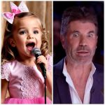 This is a unique case in history. Simon Cowell pressed the buttons in hysterics when he heard this little girl’s performance!