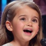 6 year old girl sings the hall are stunned Watched in 1 day 90 million people