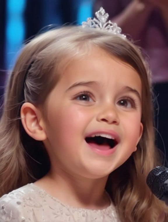 6 year old girl sings the hall are stunned Watched in 1 day 90 million people