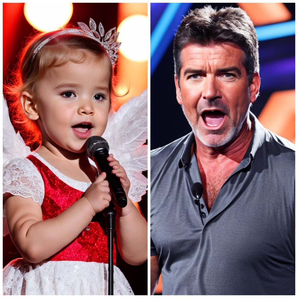 This has never happened before in history, Simon Cowell Breaks Down in TEARS as little girl started singing, the entire crowd gasped