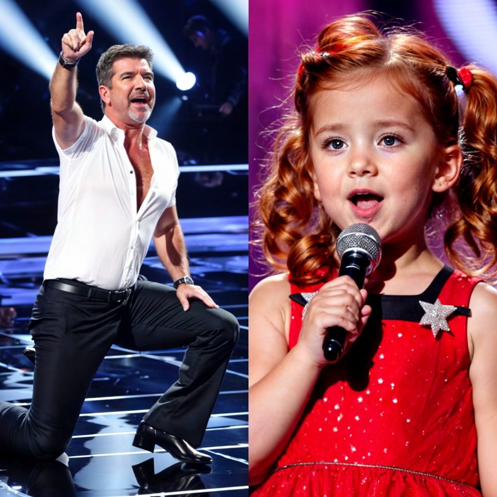 This has never happened before in history, Simon Cowell Breaks Down in TEARS as little girl started singing, the entire crowd gasped