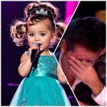 This has never happened before in history, Simon Cowell Breaks Down in TEARS as little girl started singing, the entire crowd gasped