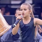 The audience was astonished by the 11-year-old’s Beyoncé-esque rendition of “We Will Rock You.”