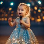 This little one is only 4 years old, but he captivated everyone with his song