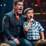 It was an unforgettable!! Simon Cowell and Son sing an Adorably Angelic Version of “Don’t Stop Believin”