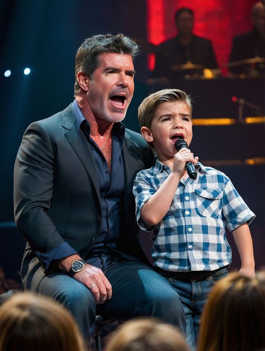 It was an unforgettable!! Simon Cowell and Son sing an Adorably Angelic Version of “Don’t Stop Believin”