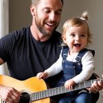 The duet of a father and a 2-year-old daughter has shocked the entire Internet