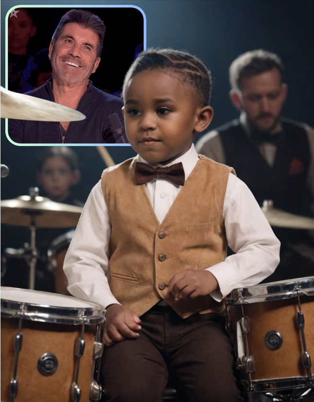 Tiny Drummer, Big Impact: 5-Year-Old Chrisyius Whitehead Steals the Show on American Got Talent.. Watch his performance below !!🤩👇