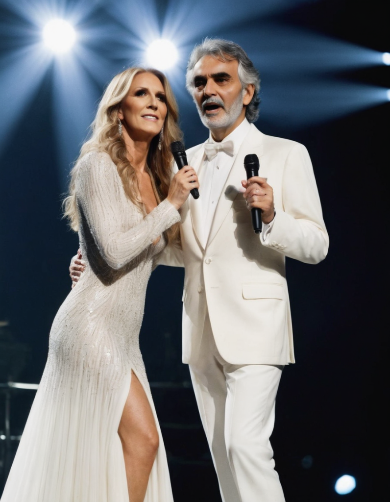 Bring Back The Most Epic Moment When Andrea Bocelli And Celine Dion Doing a Powerful Collaboration. This is the magical performance ever happen in history.🤩🤩