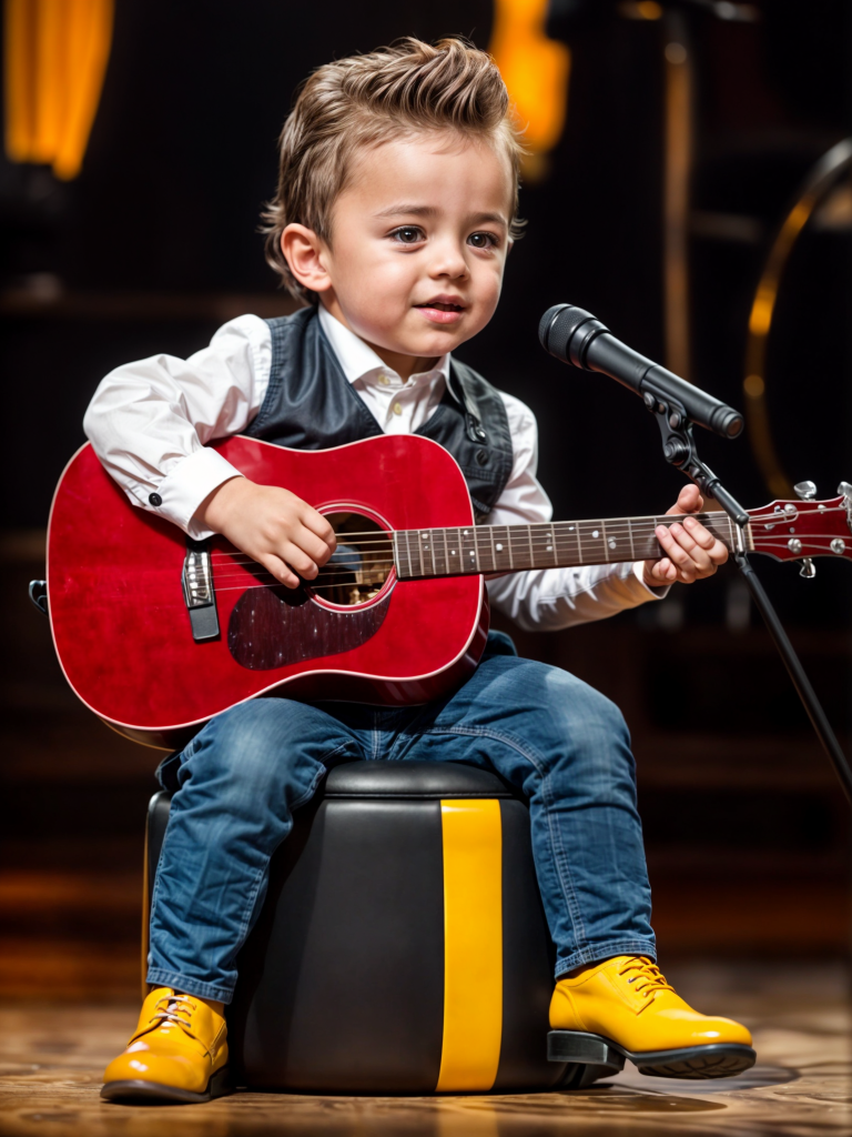 You Won’t Believe Your Ears: 1-nd grader astonishes audience with an unexpectedly mature rendition of a Johnny Cash classic.