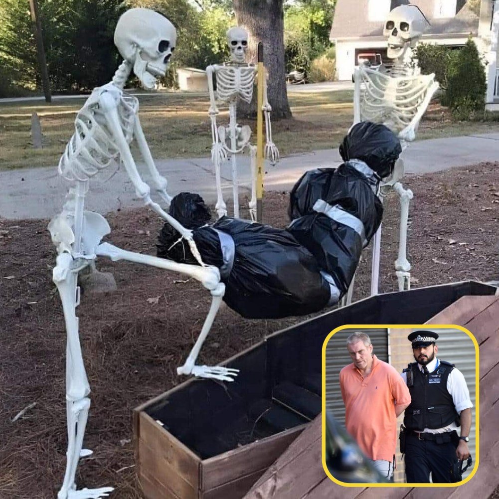 Neighbor’s Hilarious Response to Halloween Decoration Criticism Went Viral!