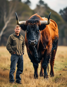 I recently spent $6,500 on this registered Black Angus bull.